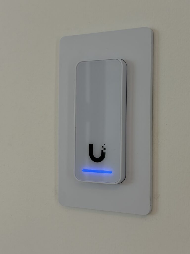 unifi wand reager G3 aan muur